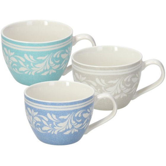 Tazza colazione senza piatto "Celine" multicolor