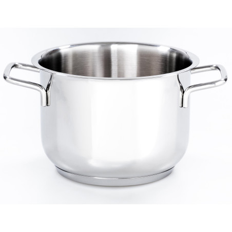 Casseruola 2 manici 16Cm "Chic Inox"