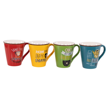 Mug "Funny Coffee" colori assortiti